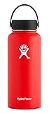 Hydro Flask W32TS611 Mouth 32 oz. Wide Water Bottle, (946 ml), Lava