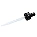 (12 Pack) 2 oz. Cobalt Boston Round with Black Glass Dropper