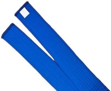 Pandiui23 Professional Taekwondo Karate Judo Double Wrap Martial Arts Stripe Sports Belt (1, Blue, 2.2M)