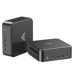 NIPOGI ミニpc AMD Ryzen 5 7430U (6C/12T最大4.30GHz) ゲーミングpc 16GB DDR4 512GB SSD Windows11 Pro