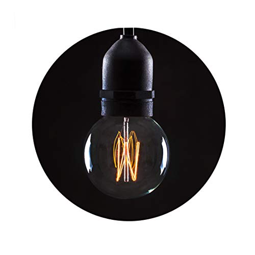 12-Pack G60 11W Vertical Filament Bulb,Clear Glass Amber Warm White Decorative Antique Vintage Edison Incandescent Bulbs for E26 Sockets,Waterproof Replacement Medium Base Globe Bulbs for Any Occasion
