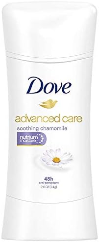 Dove Advanced Care Antiperspirant, Soothing Chamomile 2.60 oz (Pack of 8)