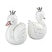 Baby Aspen Ceramic Swan Bookends for Children | Girls Cute Bedroom Décor