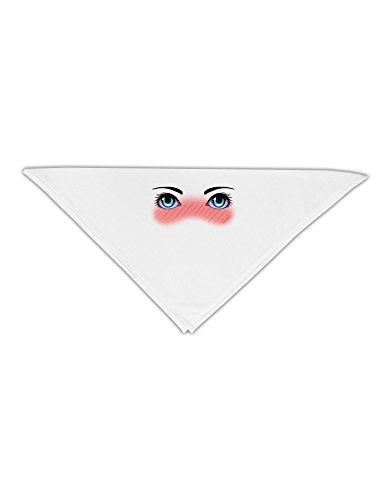 TooLoud Blushing Anime Eyes Adult 19" Square Bandana