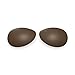 Walleva Brown Polarized Replacement Lenses For Oakley Feedback (OO4079 Series) Sunglasses