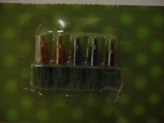 Pk of 5 Coloured Push in Spare Bulbs- 5V 0.14A (No 24)