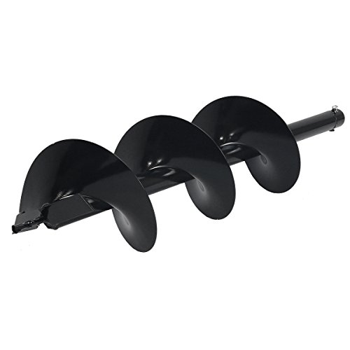 XtremepowerUS Post Hole Digger Replacement Auger Bits Earth Auger