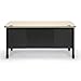OFM Core Collection Mesa Series 5-Drawer Double Pedestal Teacher's Desk, in Maple