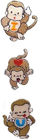 Lootkabazaar Taiwan Made Stich Art Iron on Embroidery Patches Decoration for Clothes (SAIP27)