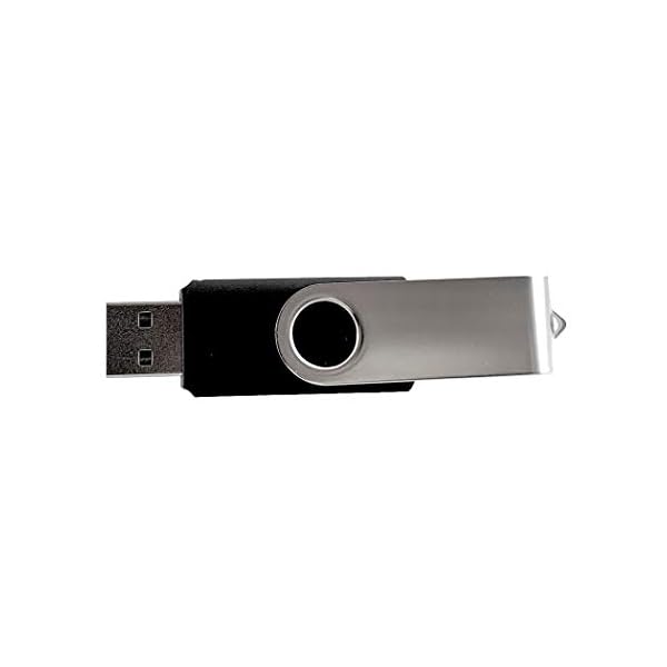 USB-Stick für Computer, Laptop, Tablet, 128 GB, 3.0, Schwarz, 10 Stück – Bild 6