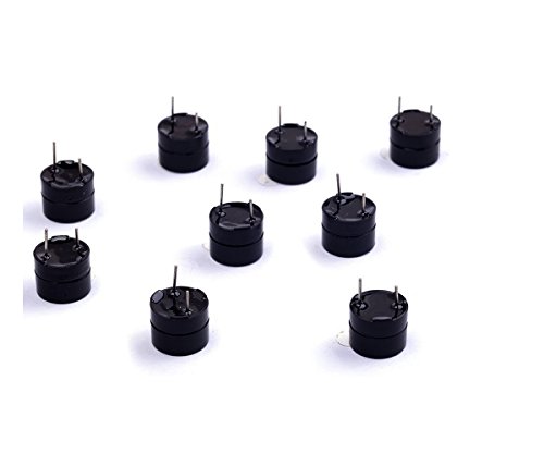 YXQ 20Pcs Mirco Alarm Buzzer DC 5V 12 mm Dia 2 Terminals Electronic Continuous Sound Buzzer Beep Tracker for Arduino - Thumbnail 3