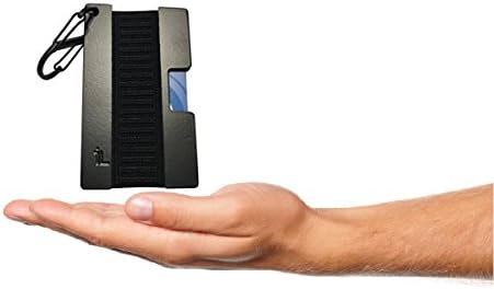Keychain Wallet RFID Blocker Minimalist Slim Money Clip and Card Holder