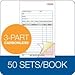 Adams Sales Order Book, 3-Part, Carbonless, 4-3/16
