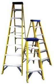 Elex Electricians Fibre Glass 7 Tread Step Ladder