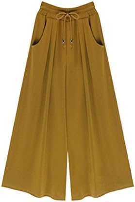 Women Casual Wide Leg Pants Palazzo Lounge Loose Pant Plus Size