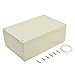LeMotech Waterproof Dustproof IP65 ABS Plastic Junction Box Universal Electric Project Enclosure Pale Gray 9.4 x 6.3 x 3.5 inch (240 x 160 x 90 mm)