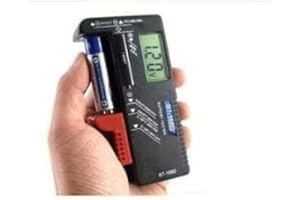 Liquid crystal measuring instrument Single 1-5 type 9V type dry cell Dry cell 1.5V button battery Remaining amount tester che