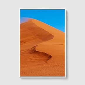 Framed Canvas Home Artwork Decoration Desert Canvas Wall Art for Living Room, Bedroom - 16x24 inches