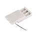 Excelvan 1M/3.3FT IP65 Waterproof Flexible Color Changing RGB SMD 5050 30 LEDs DC 5V Battery-powered LED Strip Light with Mini Controller