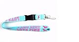 Victoria's Secret Love Pink Lanyard with Dogs (Blue/Pink)
