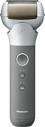 Panasonic ES-MT21-H Lamdash Skin Care Shaver/Men’s Shaver, 3 Blades, Can Be Shaved, Gray