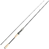 Noeby Baitcasting Fishing Rod Lightweight 2 Section Portable Fishing Rod Medium-Action Graphite Pole for Freshwater Bass ( Lure Weight:6g-21g; Line Weight:5-15lb)