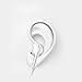 in-Ear Earbuds Headphones, Parmeic 2 Pack Wired Earphones Stereo Bass Noise Cancelling Ear Buds Headsets with Microphone and Volume Control Compatible iPhone 6 Plus 6s 5s 5 5 and 3.5mm Phone (White)thumb 3