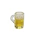 Xeminor Mini Mugs Dollhouse Mugs Miniature Cups Mini Beer Cup Dollhouse Accessories Small Size and Chic 1:12 Size 2 Pcs