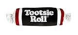 Sweet Novelty Tootsie Roll 16 x 6 Cylinder Candy Wrapper Embroidered Plush Pillow