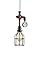 Industrial Pendant Light with Gauge