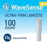 4760010 PT# 8000-01971 Lancet WaveSense 33g Ultra Thin Sterile White 100/Bx Made by Agamatrix Inc