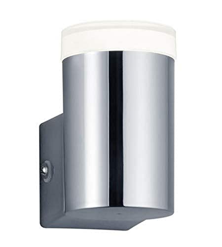 Trio Leuchten Ray Outdoor Wall Light Plastic 4 W Chrome, Plastic, Chrome 4W 230V