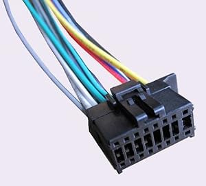 Image of Pioneer Power Cord Harness speaker Plug For Receiver CDP1480 DEH-X6500 DEH-X5500HD DEH-X55HD By Xtenzi