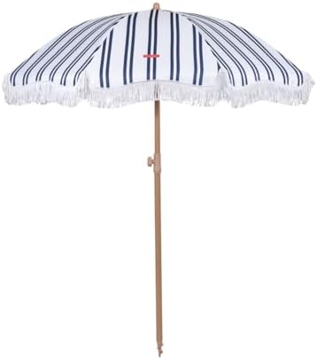 KEIRA Flamingueo - Guarda-sol, Piscina, Terraço Exterior, Proteção UPF 50+, Altura e Orientação Ajustáveis, Cobertura de Transporte, Poliéster, 210 x 180 cm