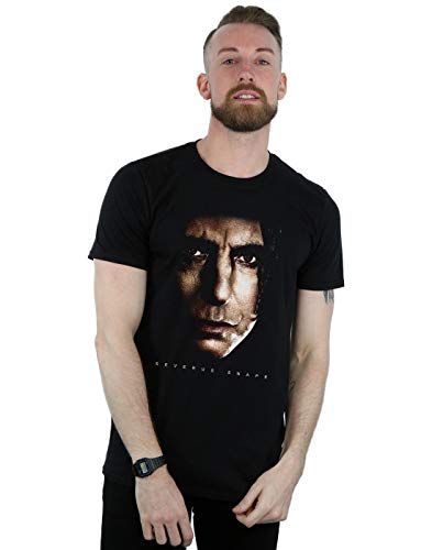 Absolute CultHarry Potter Men's Severus Snape Portrait T-Shirt
