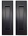 Flush Barn Door Handle Pull 2 pcs for Sliding Barn Door 6 inch