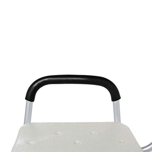 Ship from USA - Sttech1 Shower Bench, Non-Slip Medical Tool Assembly Spa Bathtub Adjustable Shower Bathroom Chair Bath Stool for Elderly Handicap Pregnant (D)
