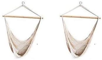 Hammaka 10051-KP2 Hammock Net, Rope Chair, Pack of 2, White