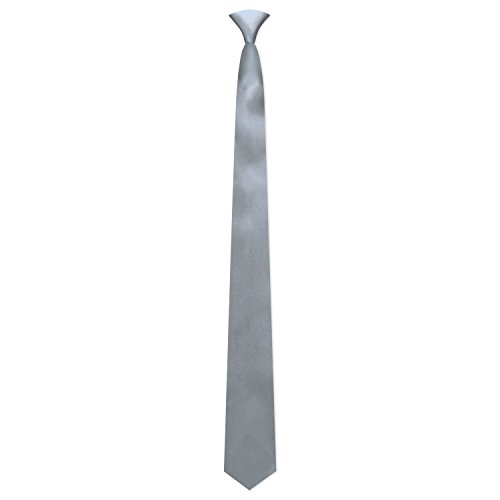 Suspender & Neck Tie Set Silver Boys