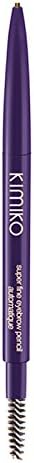 KIMIKO Beauty (Twist Up Pencil, Long Wear Formula, Comes with Covered Brush for Natural Looking Brows) (Latte)