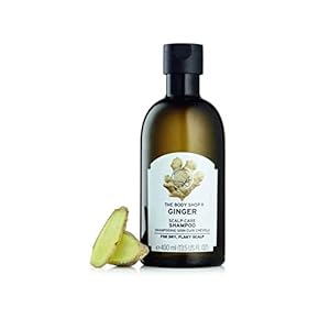 The Body Shop Ginger Anti Dandruff Shampoo, Green, Honey, 400 ml