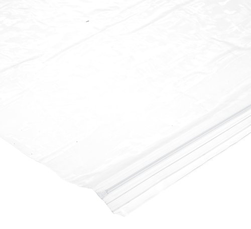 Handi-Bag ZIP1QS500 Resealable Clear Plastic Storage Bags, 1 Quart, 1.75 Mil, 7w x 8l, Clear, Box of 500