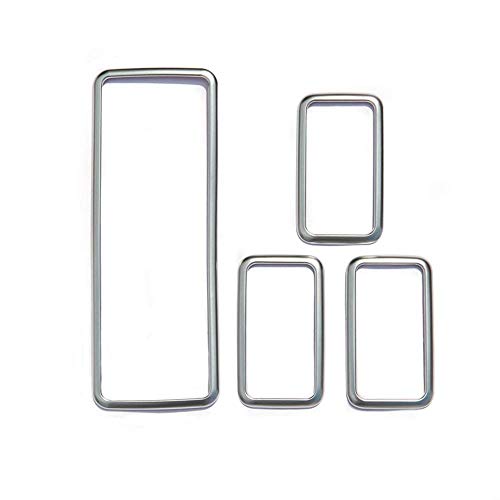 ABS Plastic Window Lift Switch Button Frame Cover Trim Accessories for Land Rover Range Rover Sport 2014 2015 2016 2017
