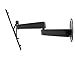 Vogel's Full Motion TV Wall Mount, Swivel and Tilt - for 40 to 65 inch TV, Next 7345, Black
