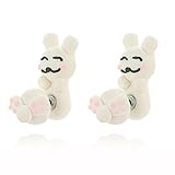 TIDOO Jewelry Handmade Polymer Clay Cute 3D Animal