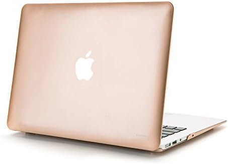 Macbook Pro 15 Case, JOKHANG Ultra Slim Soft-Touch Plastic Hard Shell Case Cover[2 in 1] with Keyboard Cover for MacBook Pro 15-inch with Retina Display [Models: A1398] - Gold