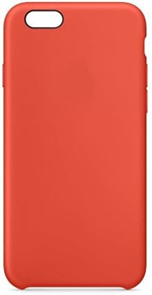 ASNSE Case for iPhone 6/6s - Slim Fit Shockproof Liquid Silicone Gel Rubber Protective Case Soft Touch Back Cover for iPhone 6/6s, (Red)