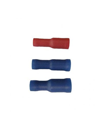 Tecniks 5100 5 mm Receptacle Terminals - Blue (Pack of 50)
