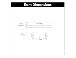 Hickory Hardware Bar Pulls Collection Pull 3 Inch