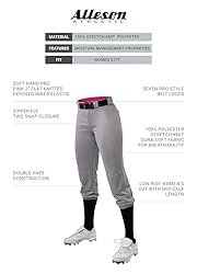 Alleson Athletic Fastpitch Softball Pants for